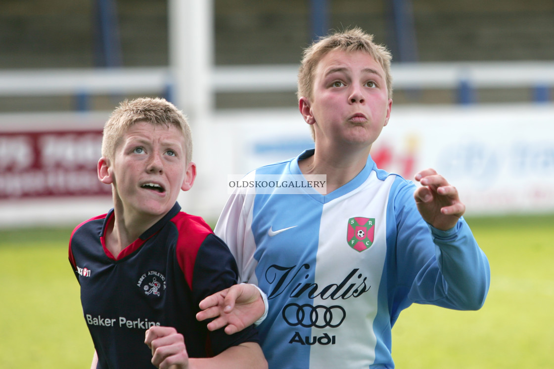 "Stanground Juniors FC v Abbey Athletic Red FC (2008)" stock image