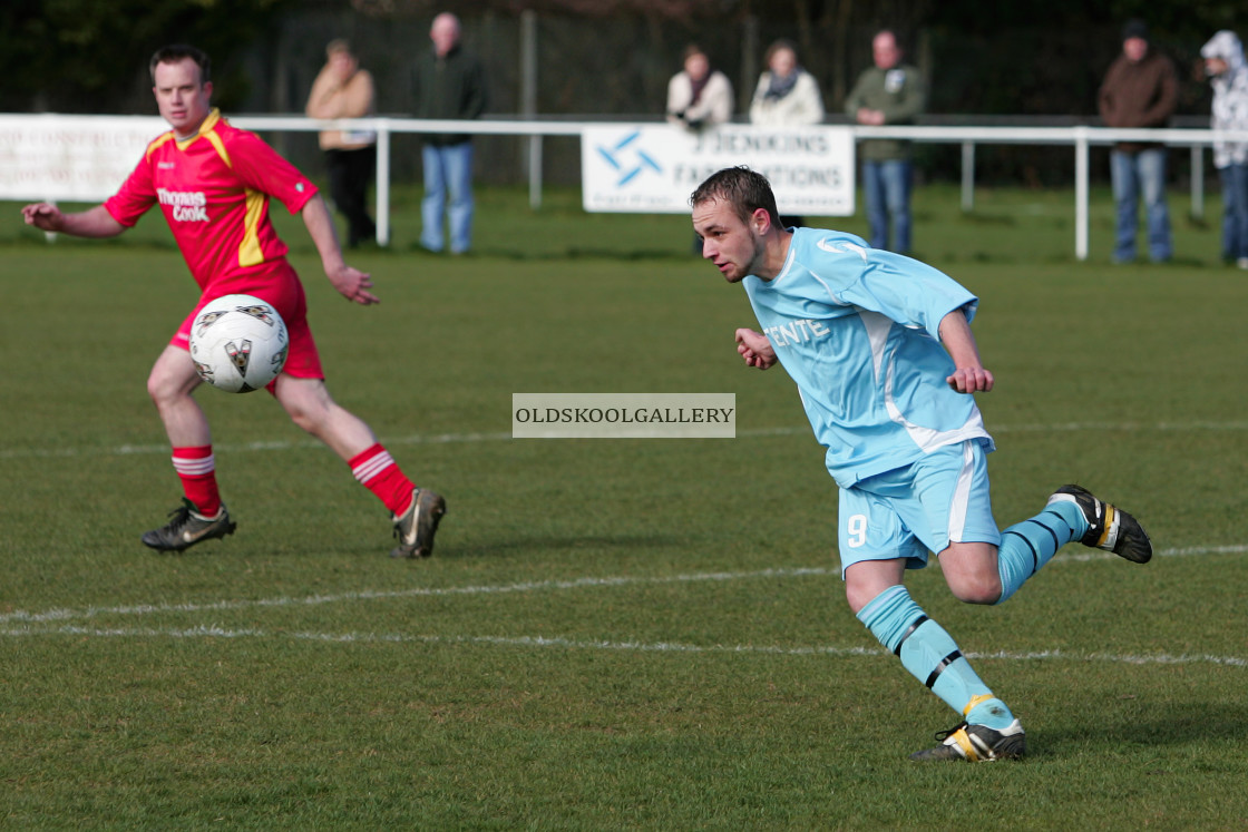 "Cherry Tree FC v Thomas Cook FC (2008)" stock image