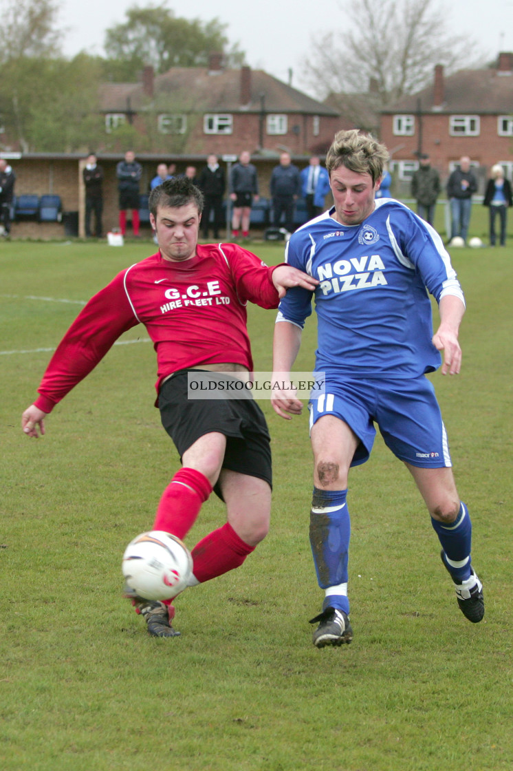 "Whittlesey Utd Reserves FC v Deeping Sports Reserves FC (2008)" stock image