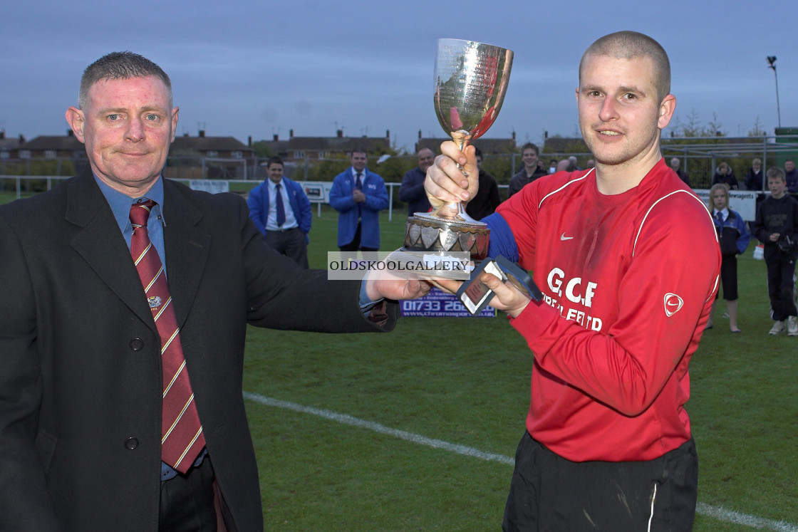 "Whittlesey Utd Reserves FC v Deeping Sports Reserves FC (2008)" stock image