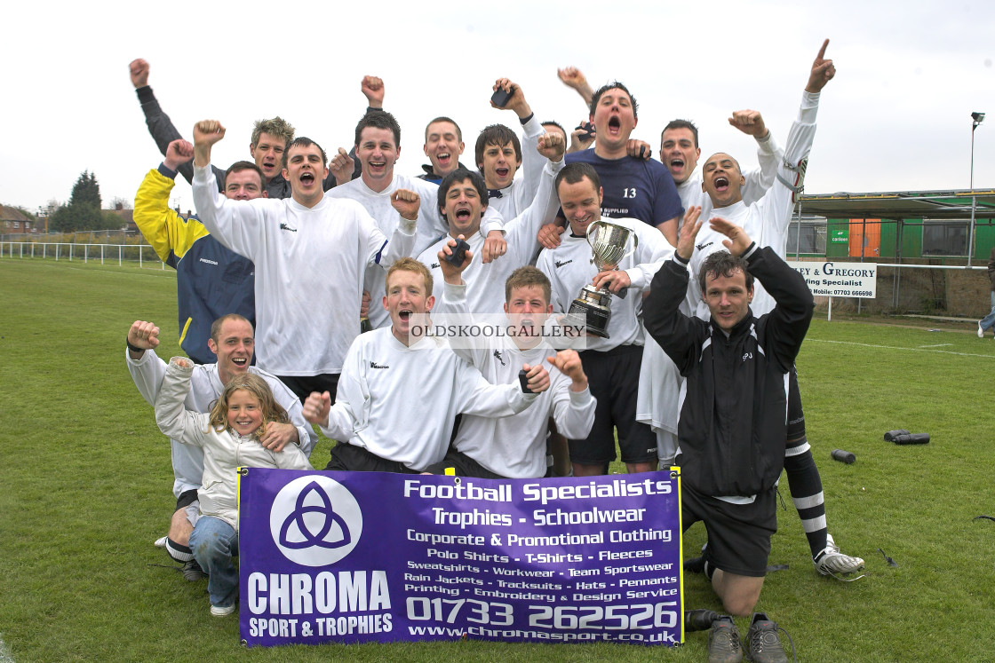 "Peterborough Sports FC Reserves v Doddington United FC Reserves (2008)" stock image