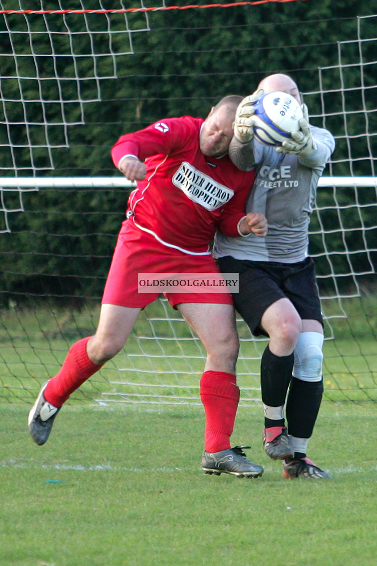 "Whittlesey United Reserves FC v Deeping Sports Reserves FC (2009)" stock image
