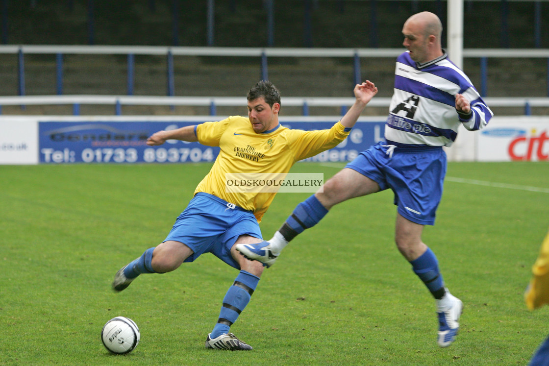 "Rutland Rangers FC v Moulton Harrox FC (2009)" stock image