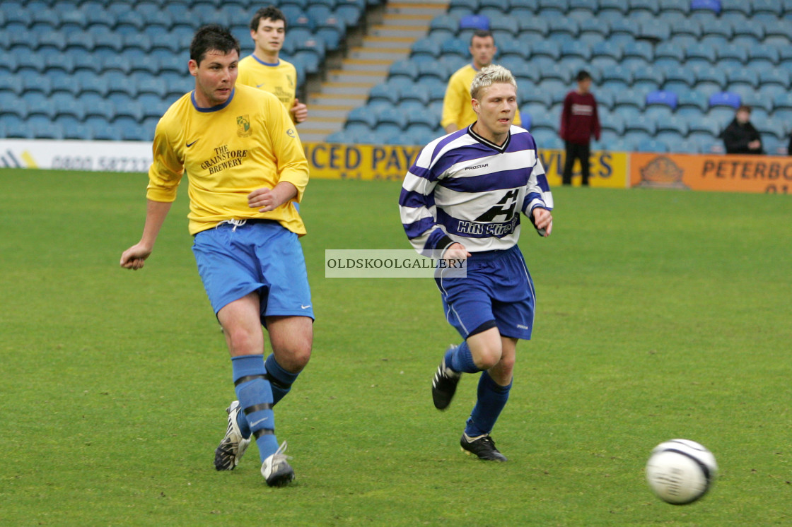 "Rutland Rangers FC v Moulton Harrox FC (2009)" stock image