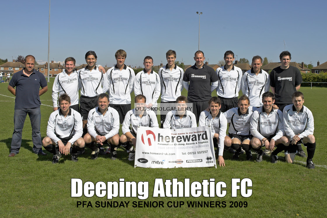 "Lord Westwood FC v Deeping Athletic FC (2009)" stock image