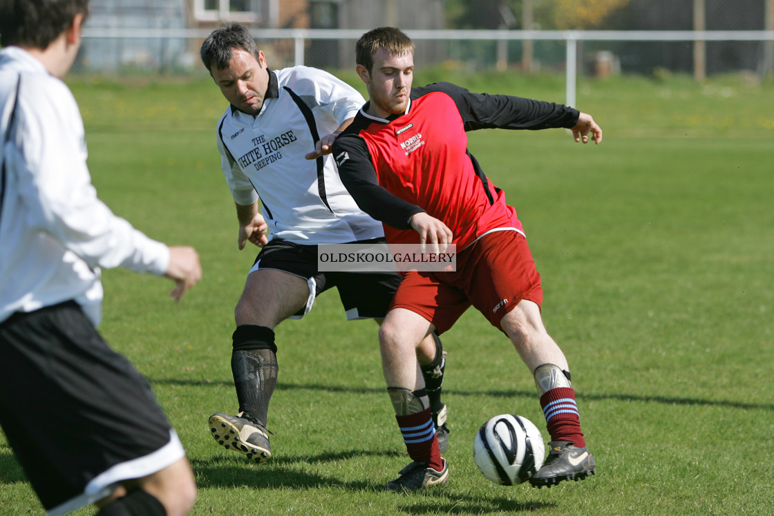 "Lord Westwood FC v Deeping Athletic FC (2009)" stock image