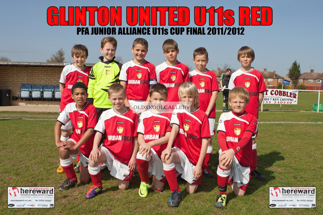 "Deeping Rangers U11s Blue FC v Glinton United U11s Red FC (2012)" stock image