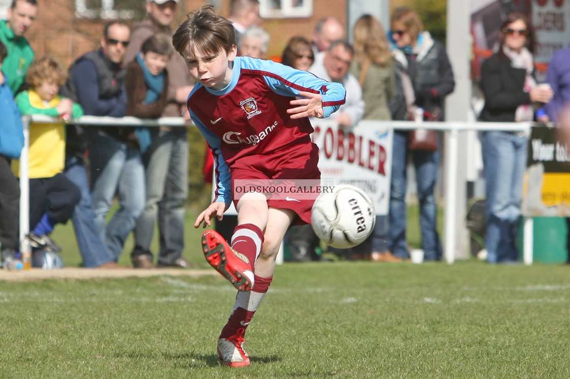 "Deeping Rangers U11s Blue FC v Glinton United U11s Red FC (2012)" stock image