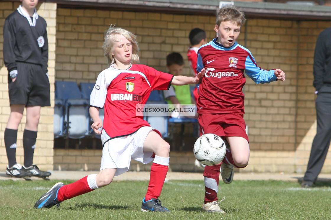 "Deeping Rangers U11s Blue FC v Glinton United U11s Red FC (2012)" stock image