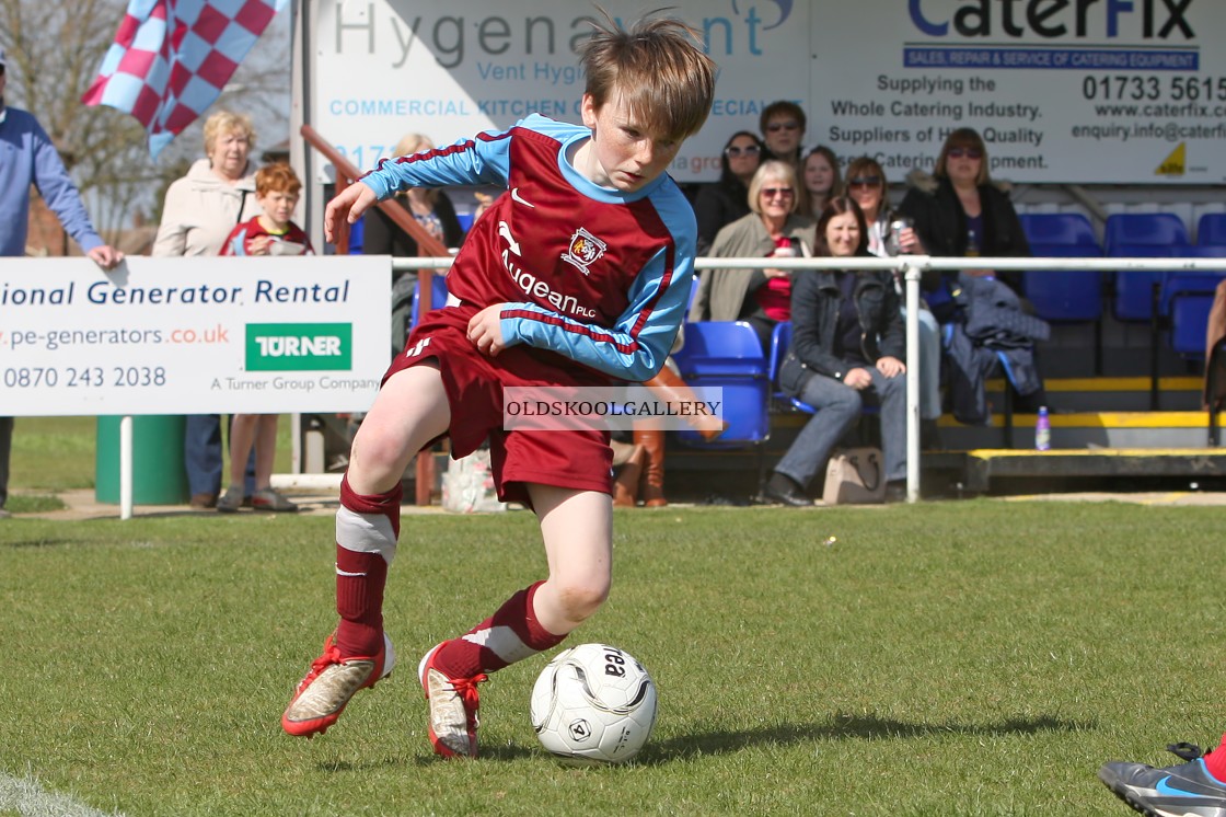 "Deeping Rangers U11s Blue FC v Glinton United U11s Red FC (2012)" stock image