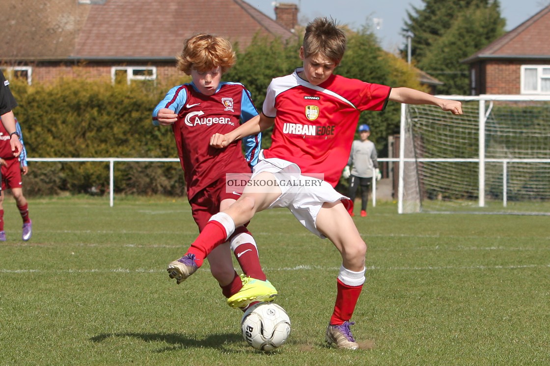 "Deeping Rangers U11s Blue FC v Glinton United U11s Red FC (2012)" stock image