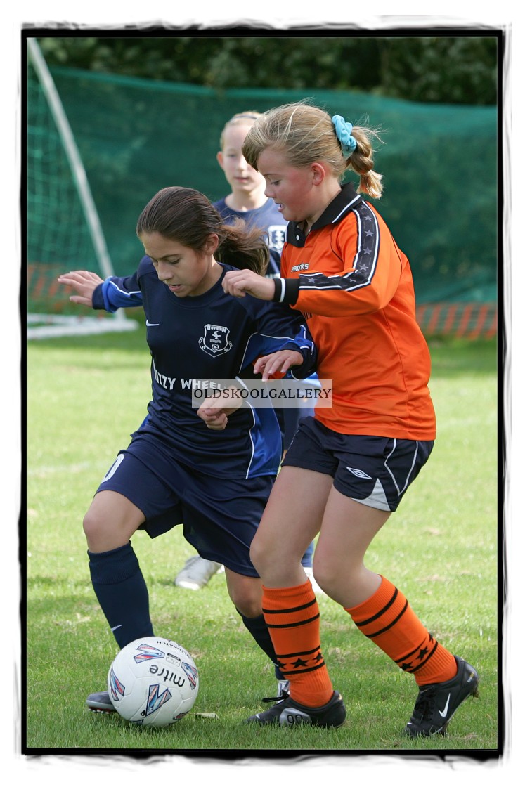 "Guyhirn Girls U12s FC v Chatteris Town Girls U12s FC (2006)" stock image