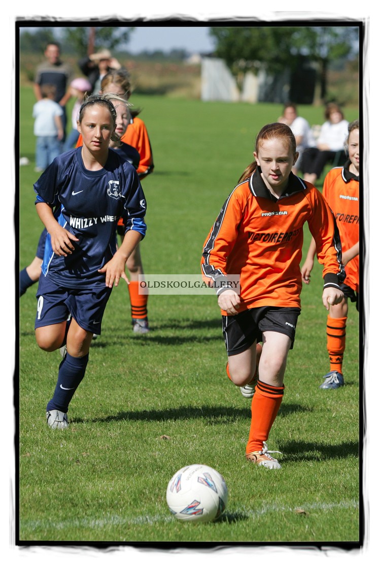 "Guyhirn Girls U12s FC v Chatteris Town Girls U12s FC (2006)" stock image