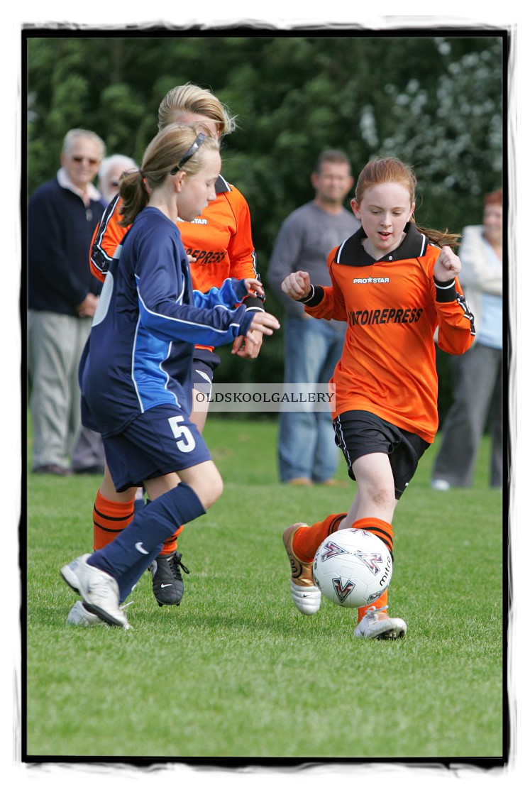 "Guyhirn Girls U12s FC v Chatteris Town Girls U12s FC (2006)" stock image