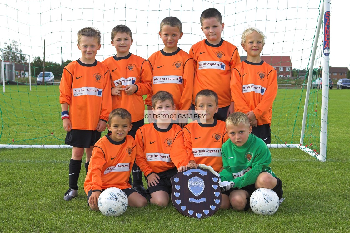 "Guyhirn U8s FC v Chatteris Town U8s FC (2006)" stock image