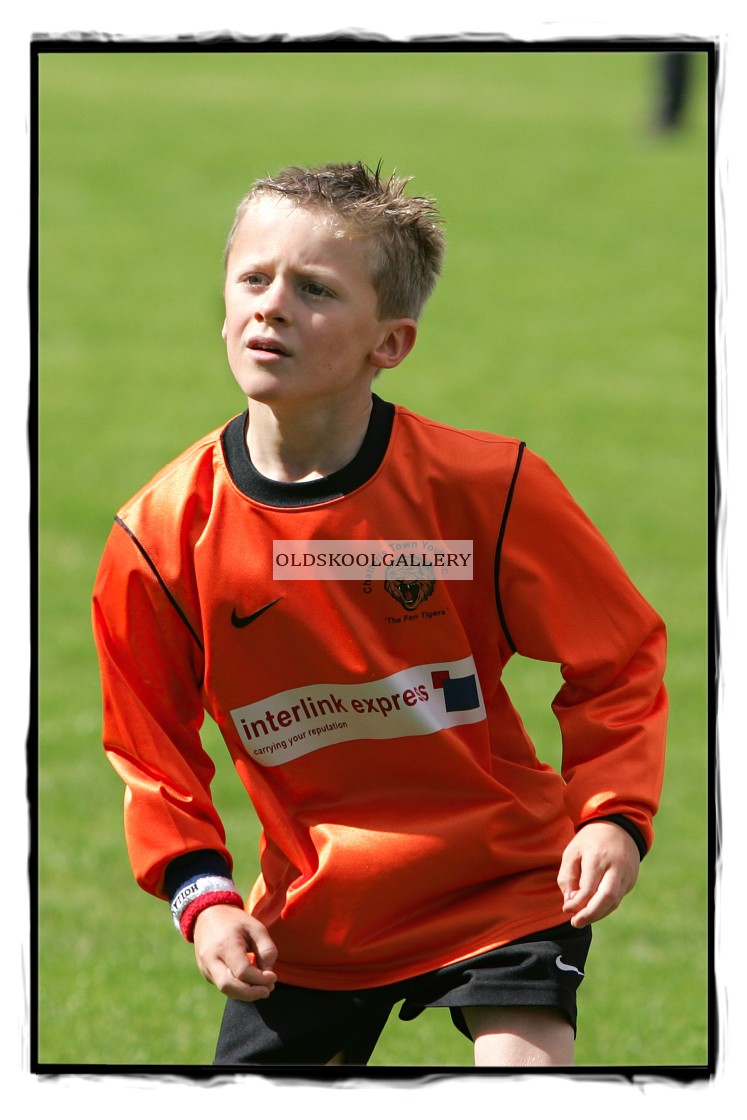 "Guyhirn U8s FC v Chatteris Town U8s FC (2006)" stock image