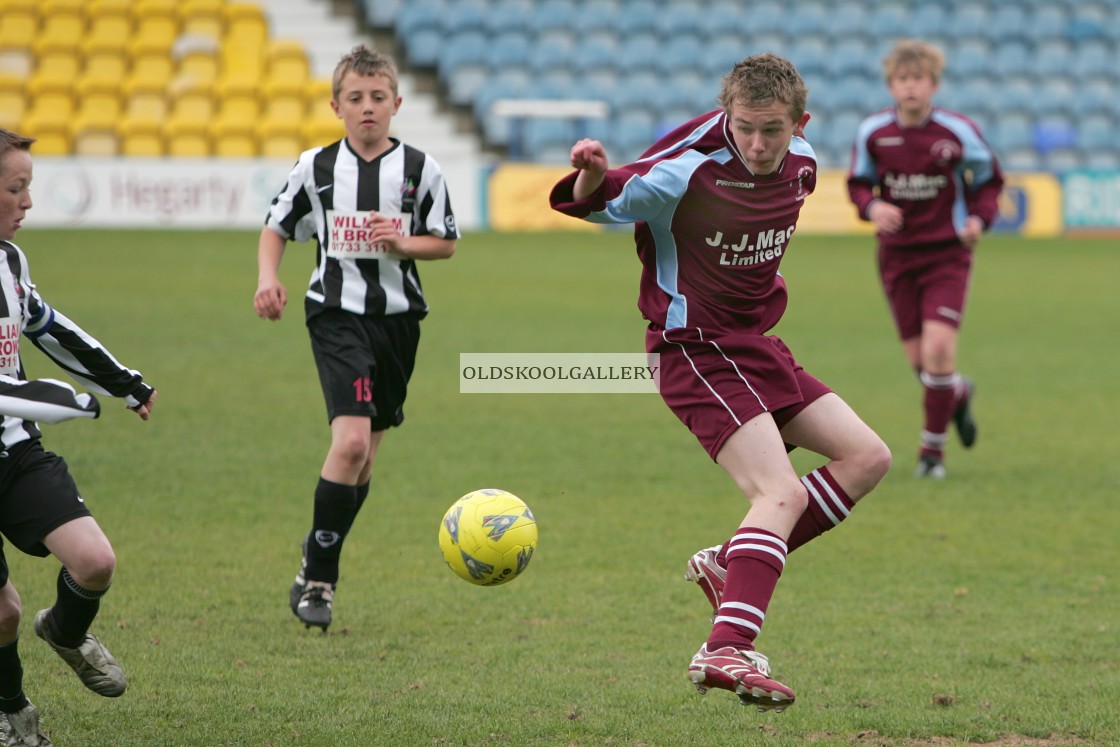 "Bourne Town U13s FC v ICA Juventus U13s FC (2007)" stock image