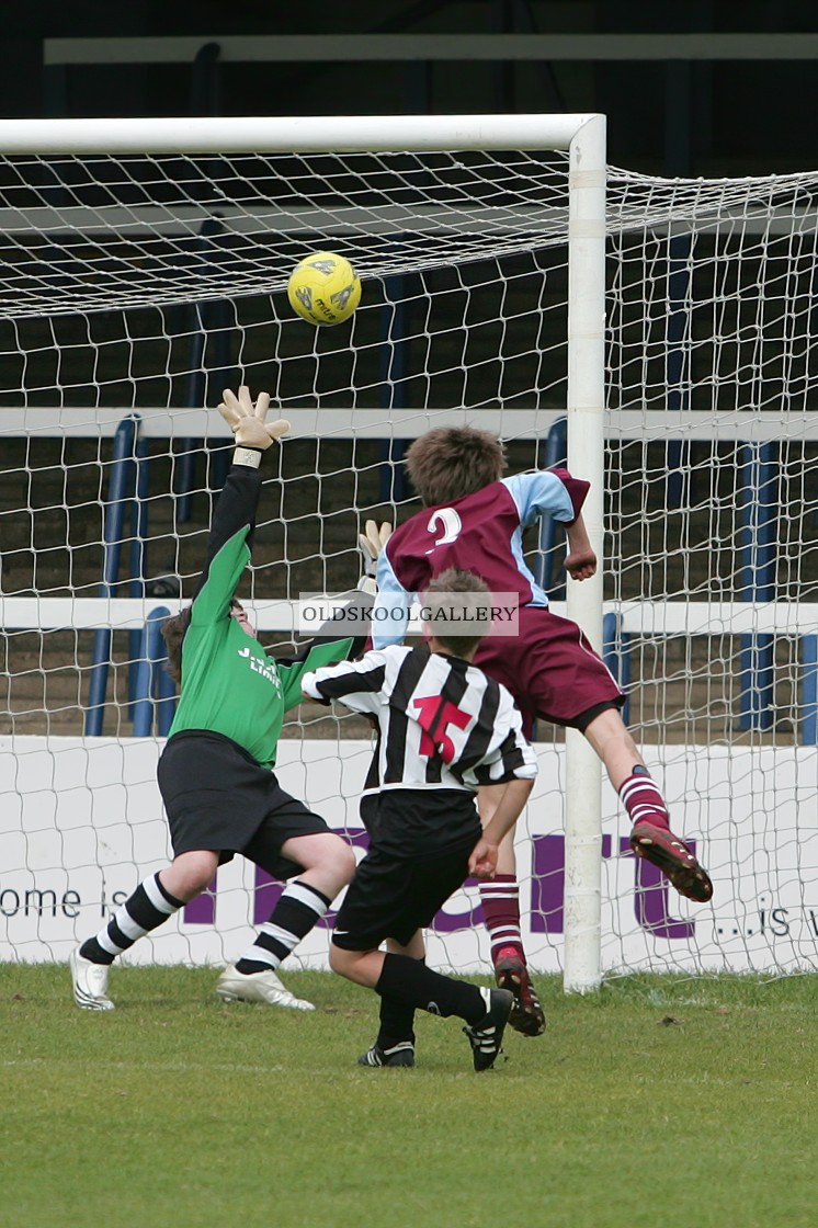 "Bourne Town U13s FC v ICA Juventus U13s FC (2007)" stock image