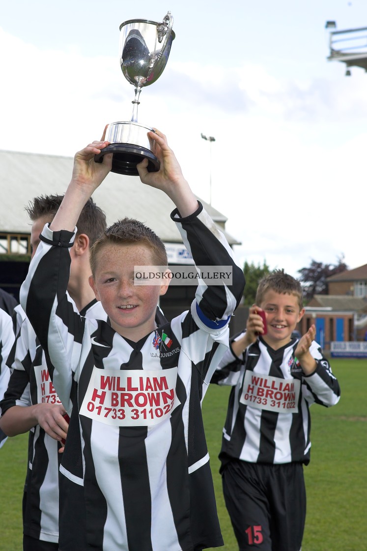 "Bourne Town U13s FC v ICA Juventus U13s FC (2007)" stock image