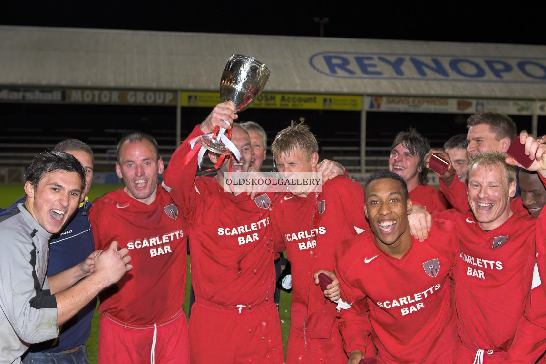 "Alconbury FC v Moulton Harrox FC (2007)" stock image