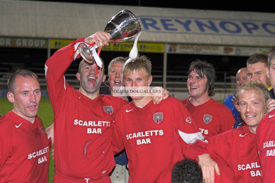 "Alconbury FC v Moulton Harrox FC (2007)" stock image