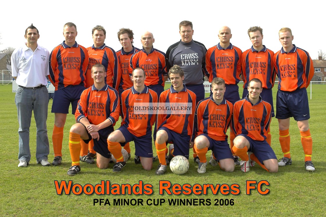 "Woodlands Reserves FC v Crowland Town Reserves FC (2006)" stock image