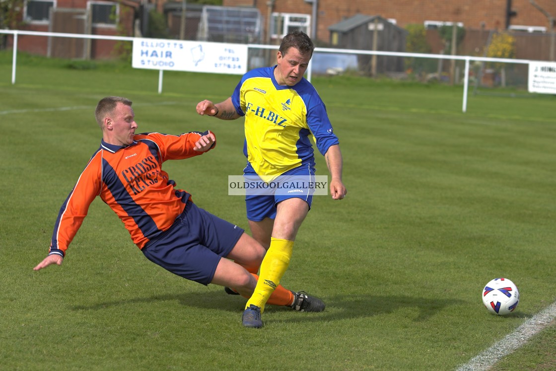 "Woodlands Reserves FC v Crowland Town Reserves FC (2006)" stock image