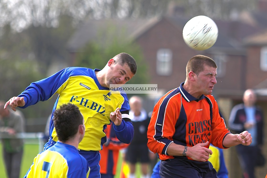 "Woodlands Reserves FC v Crowland Town Reserves FC (2006)" stock image