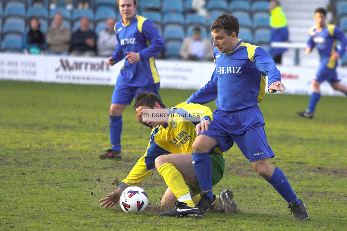 "Deeping Sports FC v Crowland Town FC (2006)" stock image