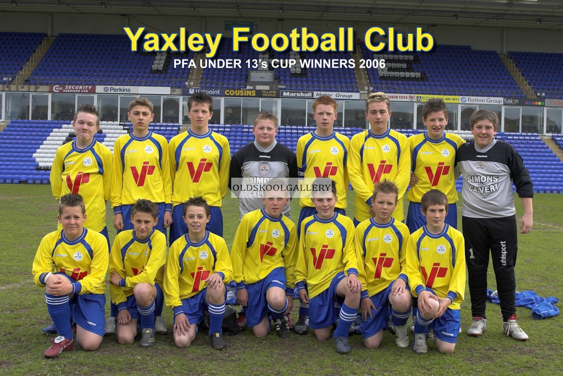 "Yaxley U13s FC v PSV U13s FC (2006)" stock image