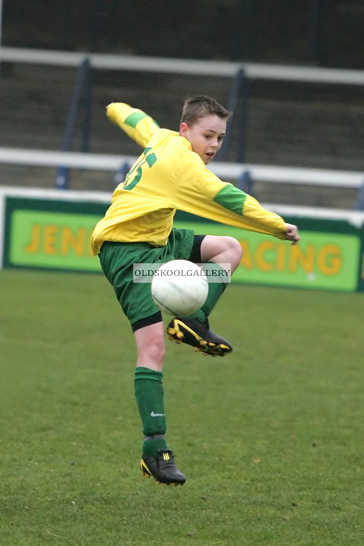 "Deeping Rangers U13s FC v Crowland Juniors U13s FC (2005)" stock image