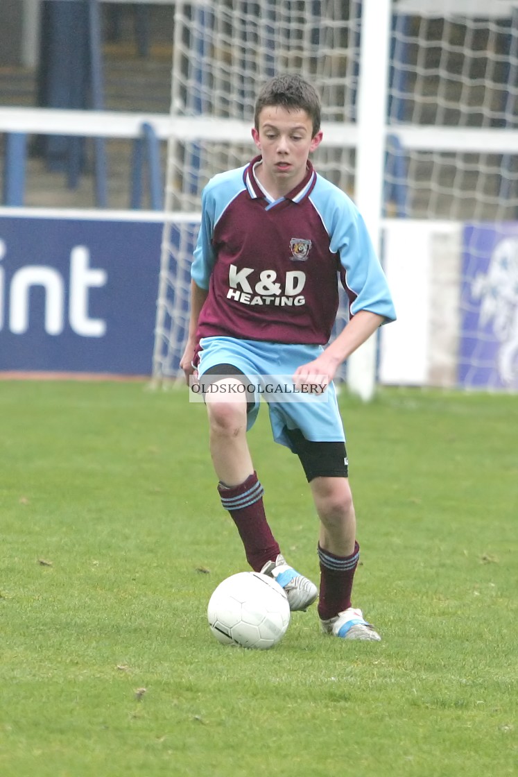 "Deeping Rangers U13s FC v Crowland Juniors U13s FC (2005)" stock image