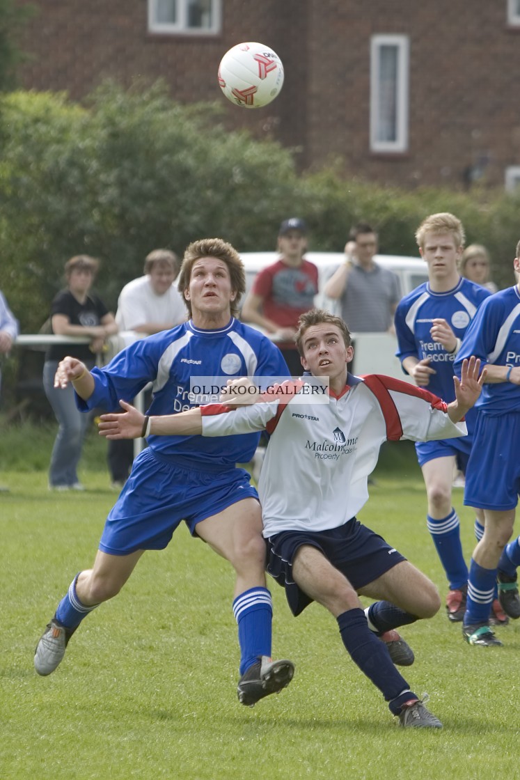 "Yaxley U18s FC v Coates Crusaders U18s FC (2005)" stock image