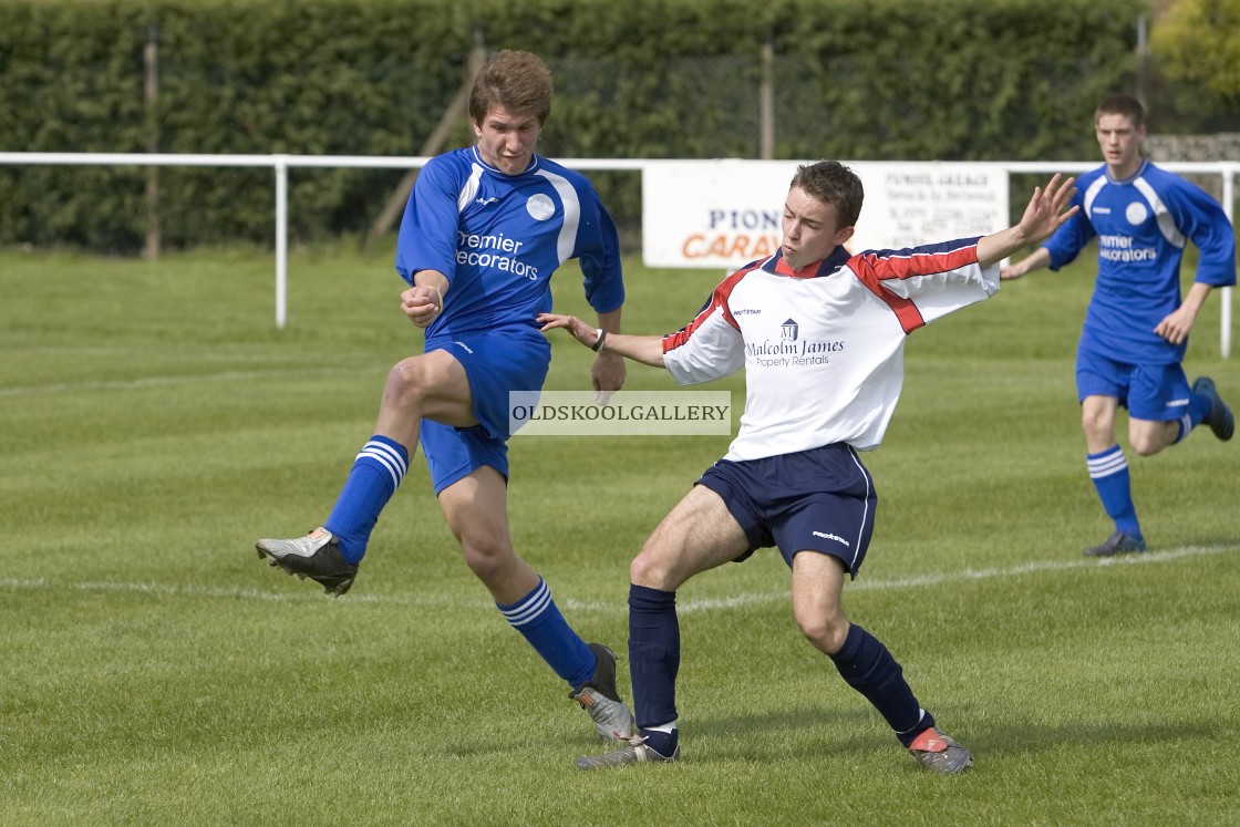 "Yaxley U18s FC v Coates Crusaders U18s FC (2005)" stock image