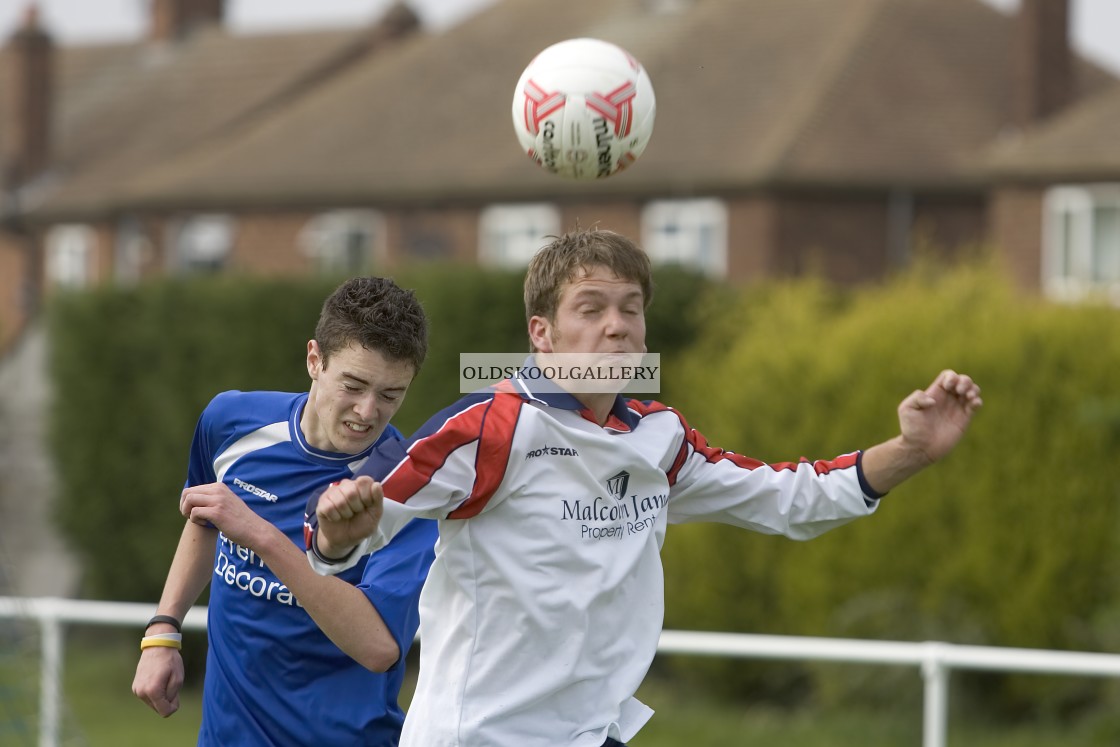 "Yaxley U18s FC v Coates Crusaders U18s FC (2005)" stock image