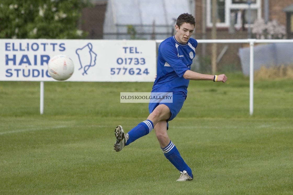 "Yaxley U18s FC v Coates Crusaders U18s FC (2005)" stock image