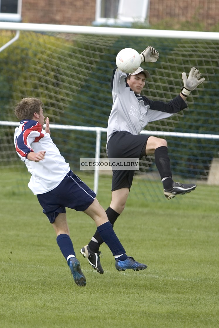 "Yaxley U18s FC v Coates Crusaders U18s FC (2005)" stock image