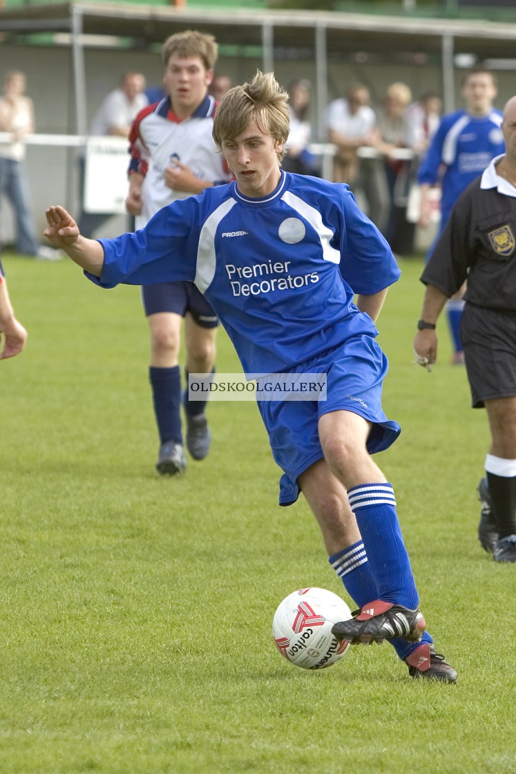 "Yaxley U18s FC v Coates Crusaders U18s FC (2005)" stock image