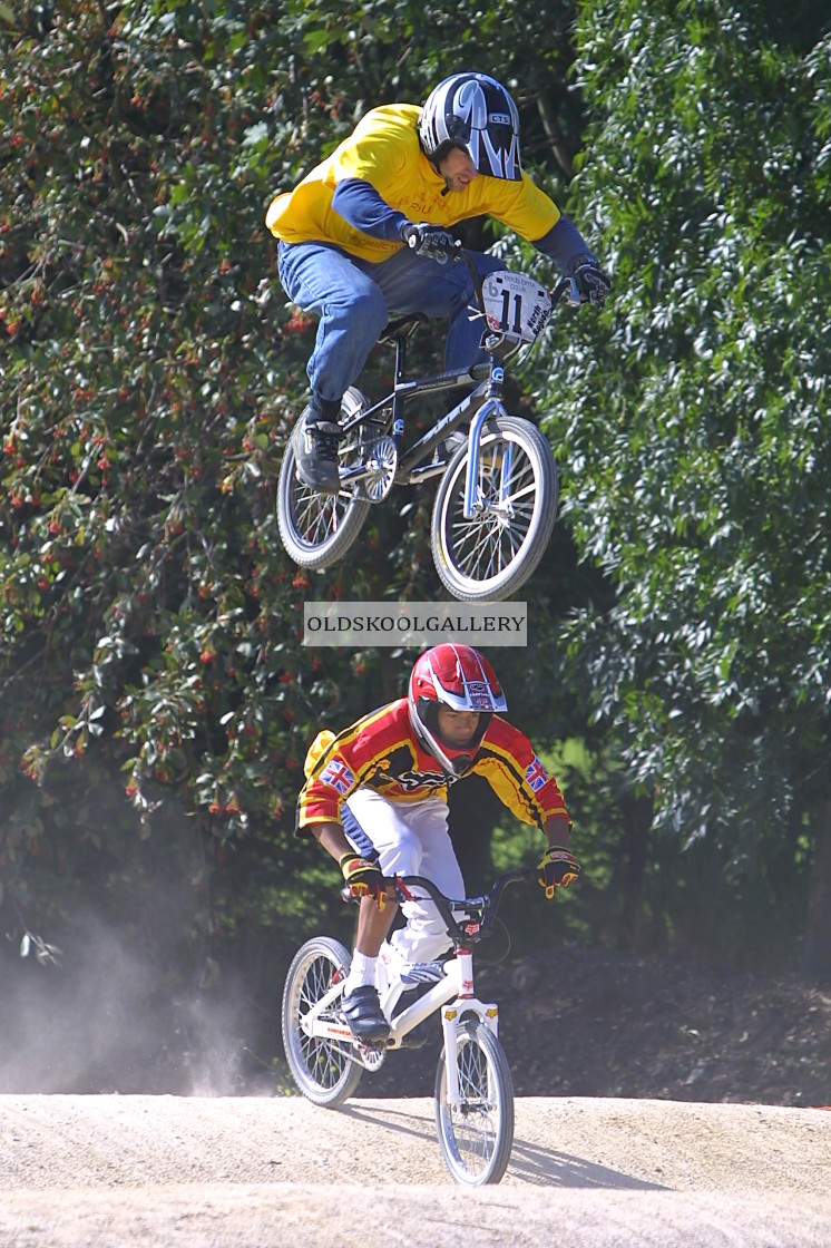 "BMX Racing (2002)" stock image