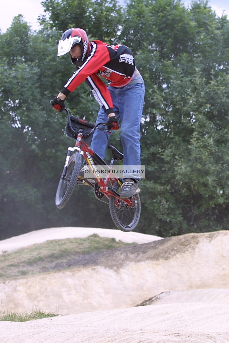 "BMX Racing (2002)" stock image