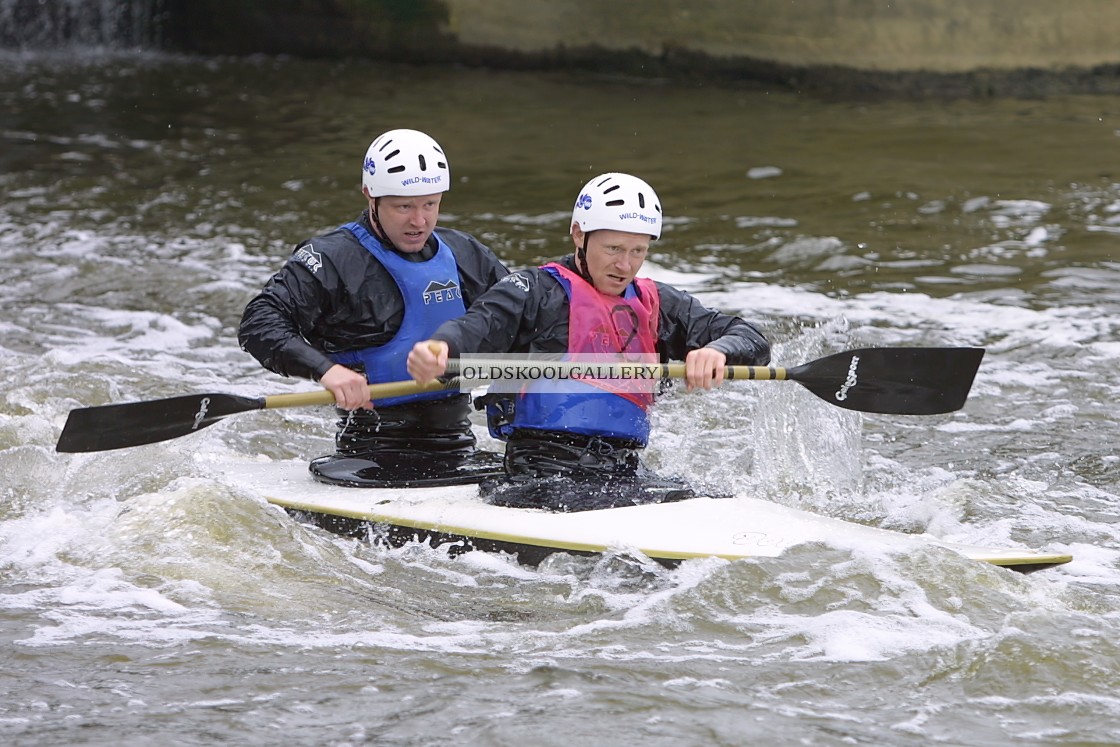 "Proteus Canoe Event (2002)" stock image