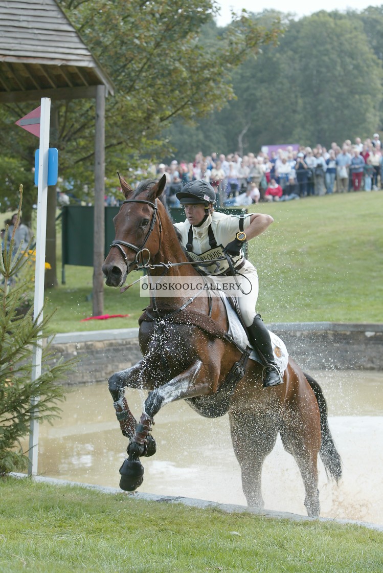 "Burghley Horse Trials (2003)" stock image