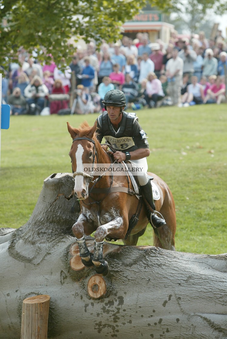 "Burghley Horse Trials (2003)" stock image