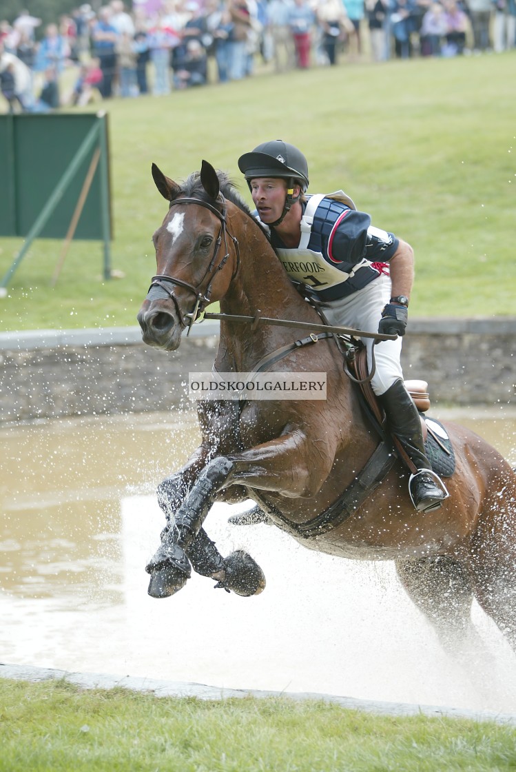 "Burghley Horse Trials (2003)" stock image