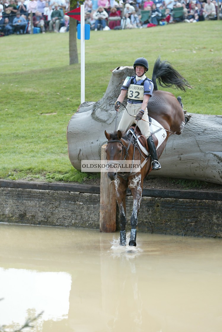 "Burghley Horse Trials (2003)" stock image