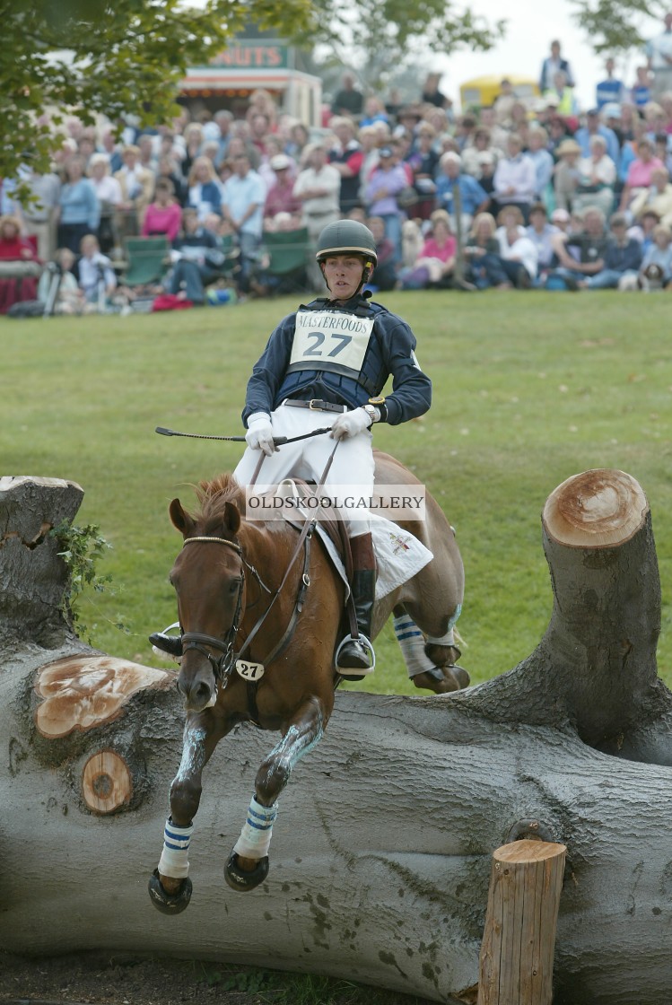 "Burghley Horse Trials (2003)" stock image