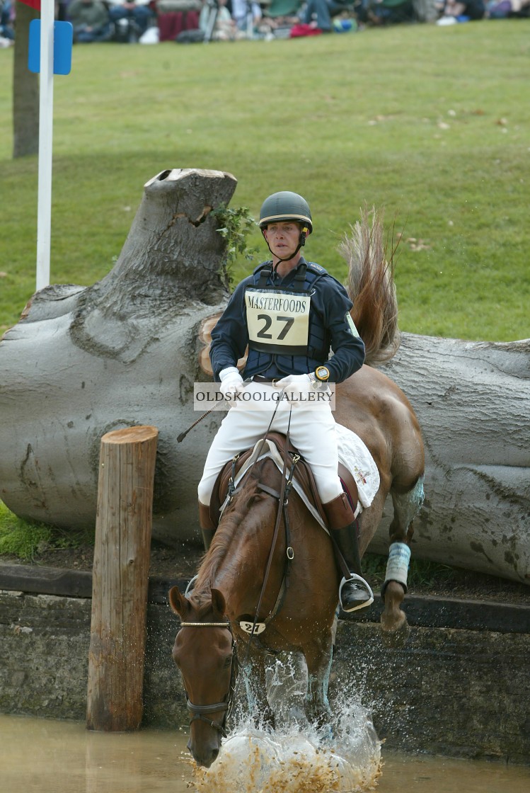 "Burghley Horse Trials (2003)" stock image