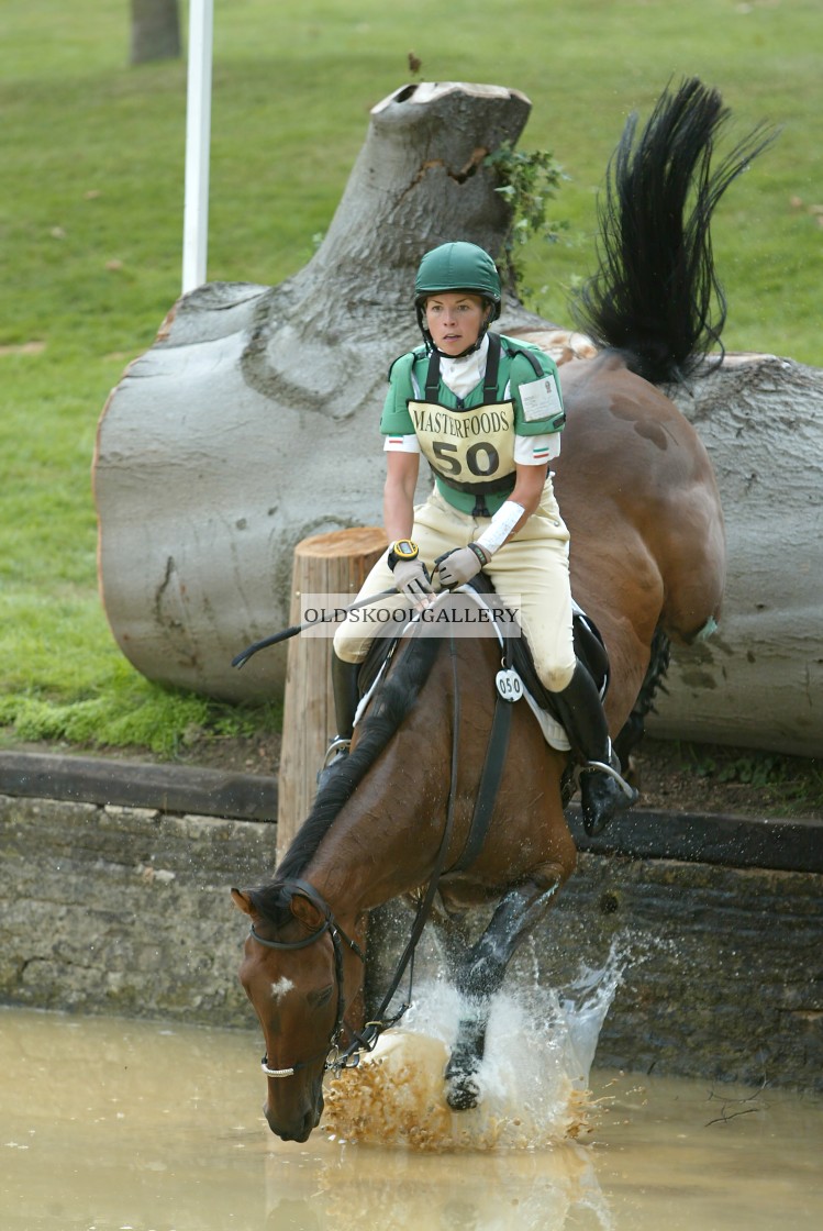 "Burghley Horse Trials (2003)" stock image