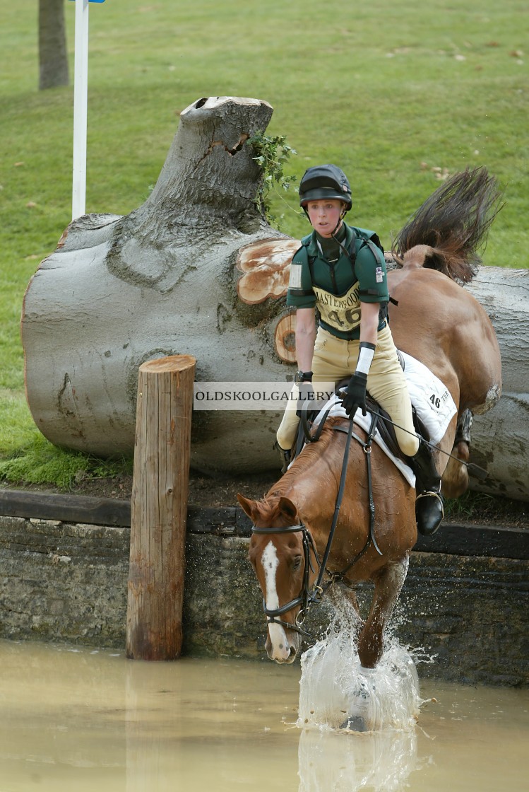 "Burghley Horse Trials (2003)" stock image