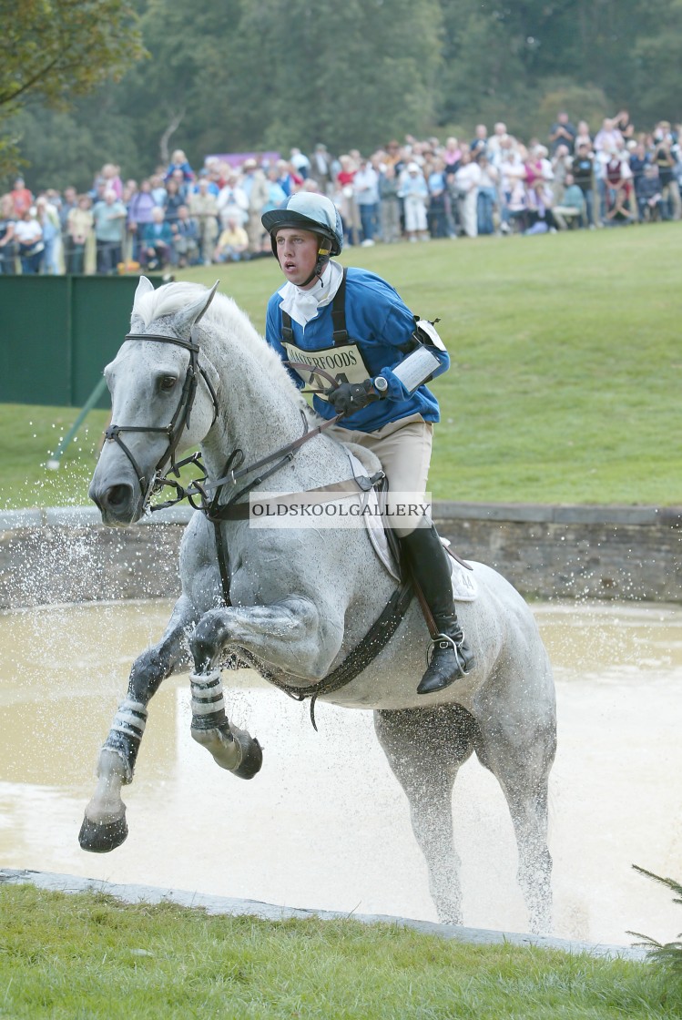 "Burghley Horse Trials (2003)" stock image